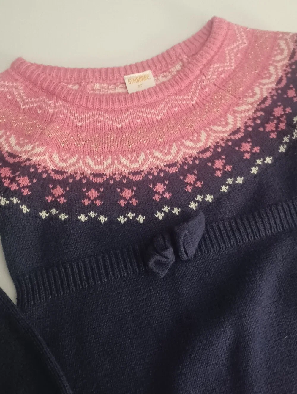 Gymboree Faire Isle Sweater Dress Sz 3T